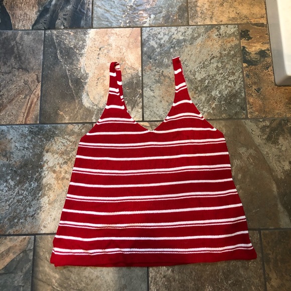 Candy Cane Stripped Tank Top - Picture 2 of 3